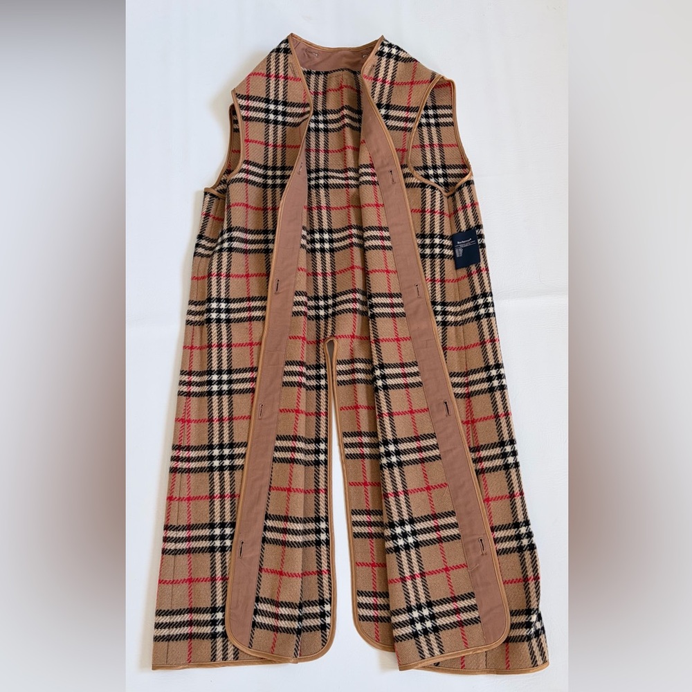 Burberry Long Kensington Heritage Trench Coat Vintage Women size UK 14 or US 12 - Picture 4 of 16